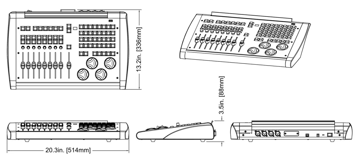 Dimensional Drawings – Plastic Sides