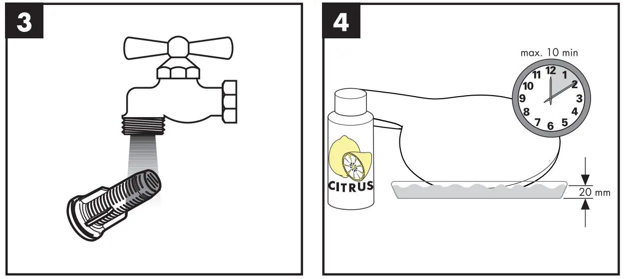 Cleaning recommendation