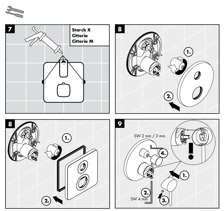 hansgrohe AXOR STARCK Lever Bath Mixer - fig 2