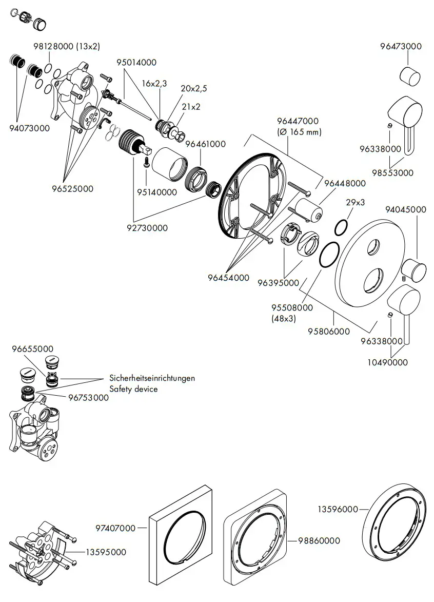 hansgrohe AXOR STARCK Lever Bath Mixer - fig 8