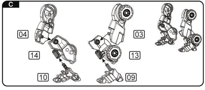 vtech Velociraptor Switch and Go Jet - ASSEMBLY INSTRUCTIONS 4