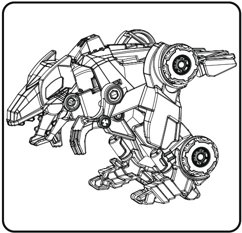 vtech Velociraptor Switch and Go Jet - HOW TO SWITCH 1