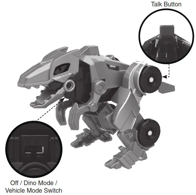 vtech Velociraptor Switch and Go Jet - INTRODUCTION 1