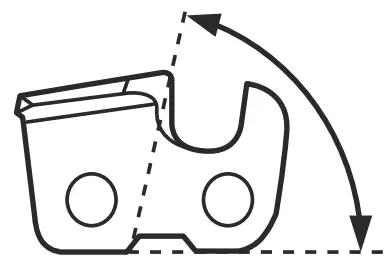 Filing equipment and filing angles