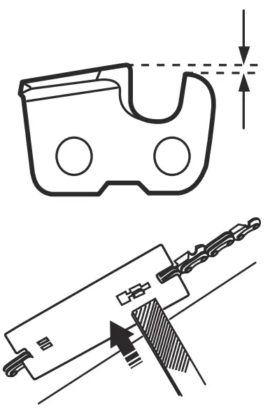Filing equipment and filing angles