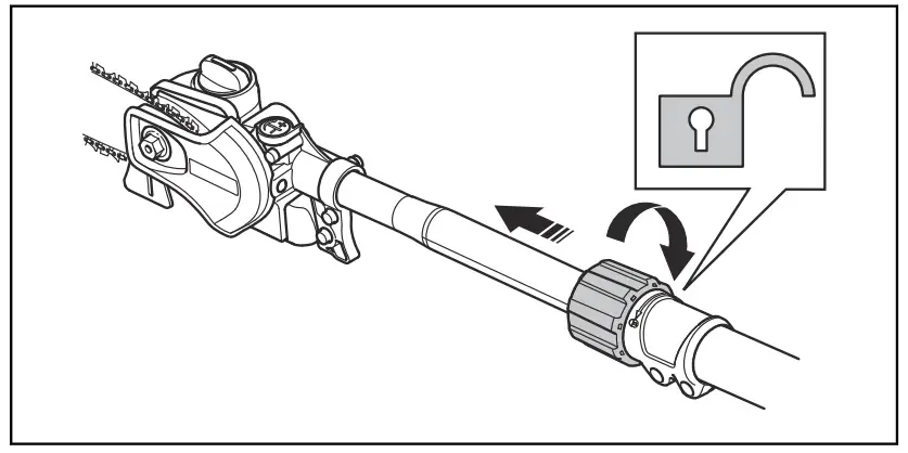 To adjust the length of the shaft