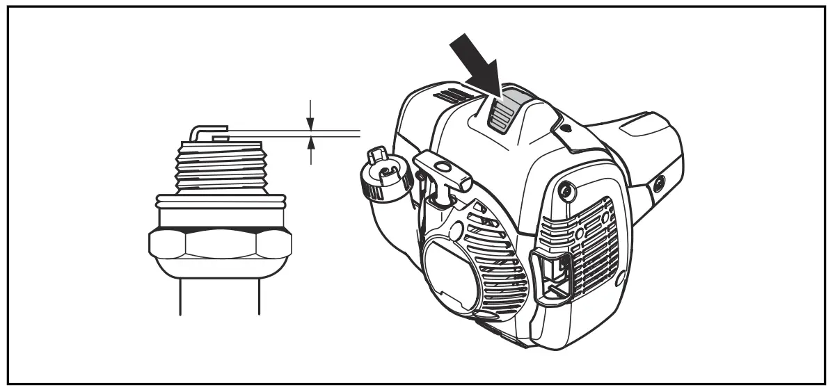 To examine the spark plug