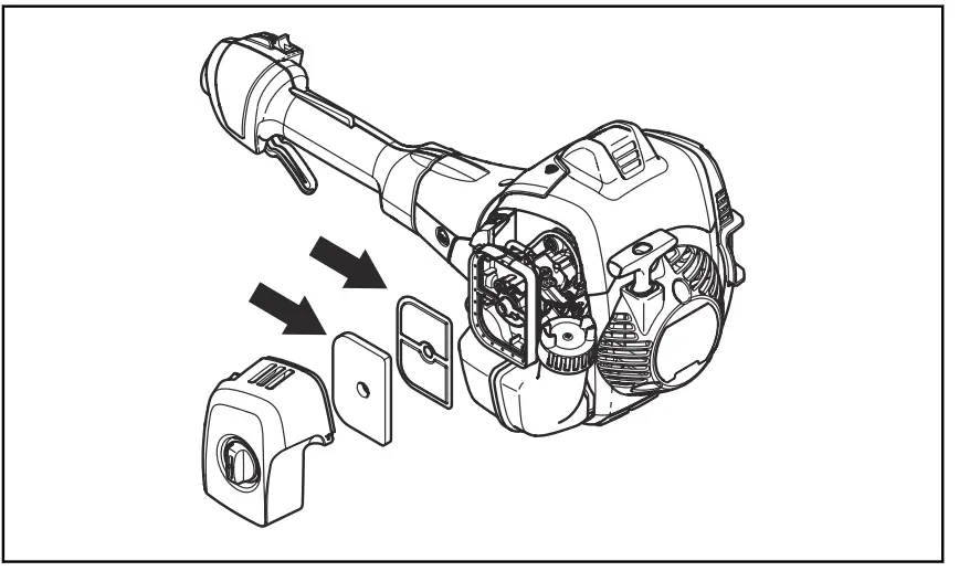 To clean the air filter