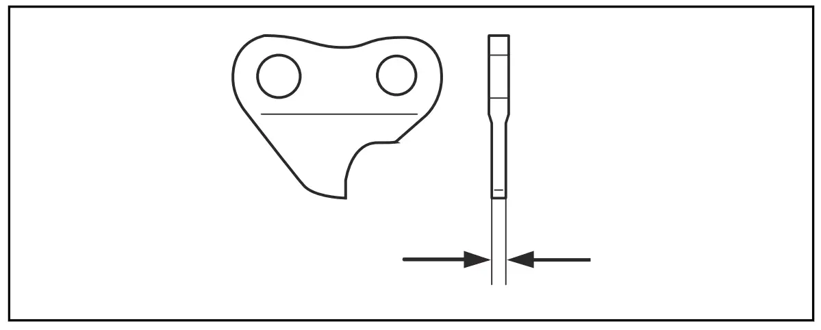 To sharpen the saw chain Information about the guide bar and saw chain