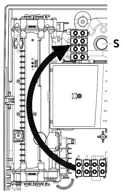 CLAGE DLX-Next-Online-GMA Econvenience Instant Water Heater - Electrical connection from above