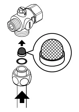 CLAGE DLX-Next-Online-GMA Econvenience Instant Water Heater - strainer 1