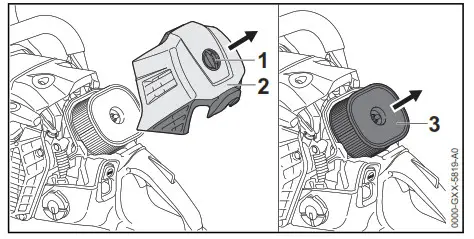 STIHL MS 500i Professional Chainsaw - Fig53