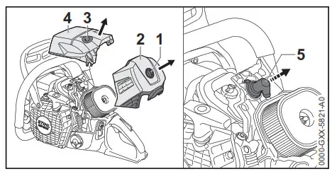 STIHL MS 500i Professional Chainsaw - Fig55