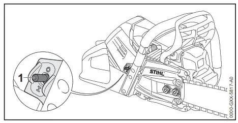 STIHL MS 500i Professional Chainsaw - Fig61