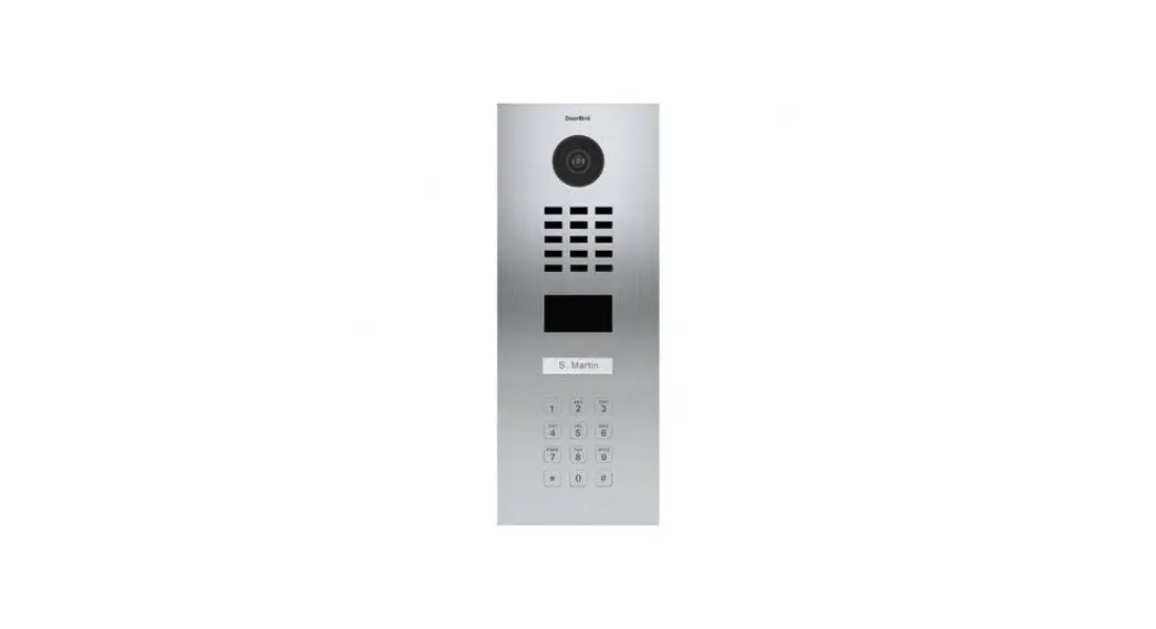 Doorbird D2101kv Fingerprint 50 Ip Video Door Station Instruction Manual