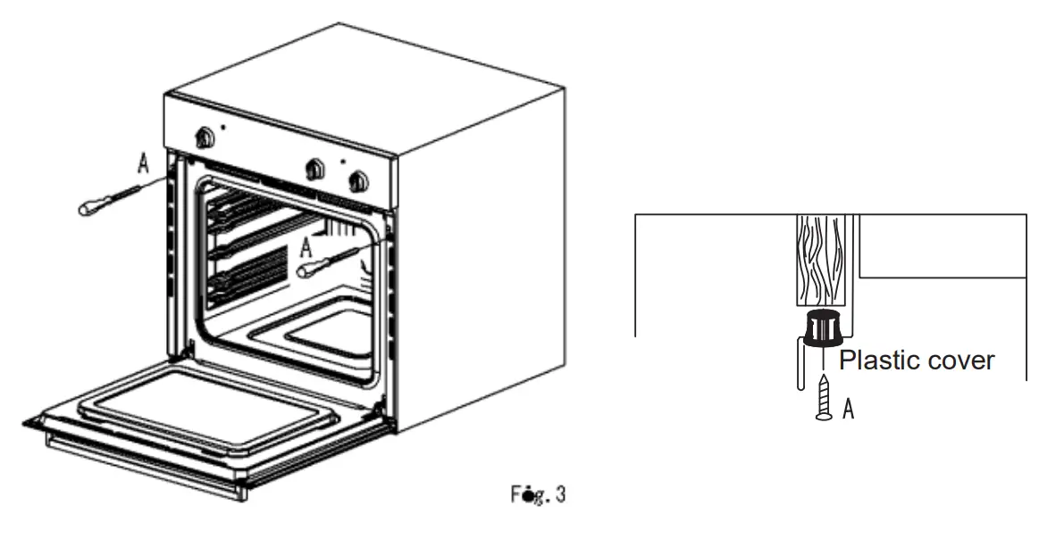 INSTALLING THE APPLIANCE