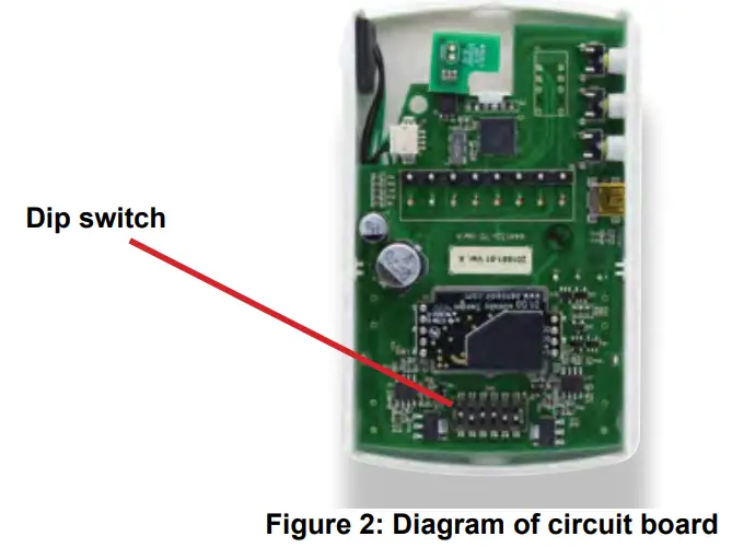 Dwyer CDT-2N44 Wall Mount Carbon Dioxide Temperature Transmitter - Diagram