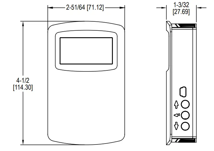 Dwyer CDT-2N44 Wall Mount Carbon Dioxide Temperature Transmitter - Specifications 2