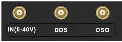 FNIRSI DSO-TC3 Digital Multimeter Instruction Manual - Signal interface