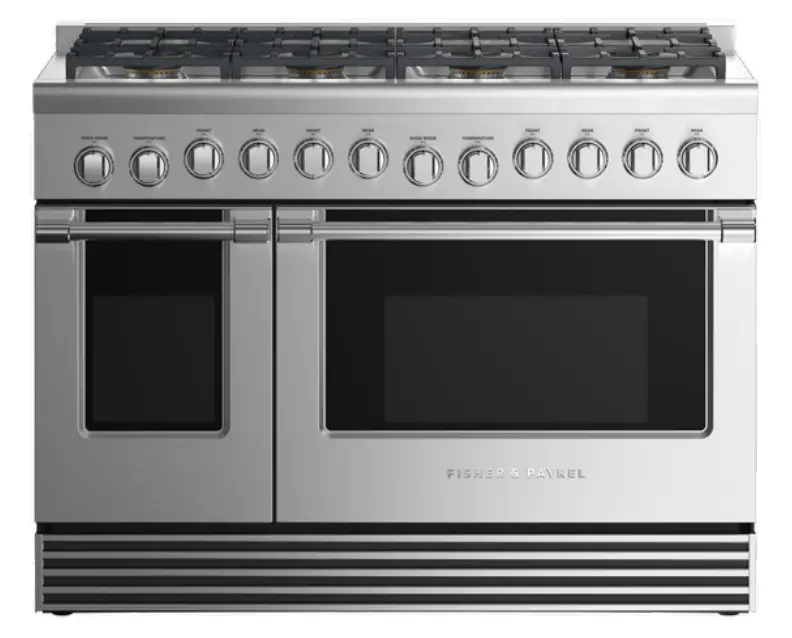 FISHER PAYKEL RDV2-488-L_N Dual Fuel Range 48 Inch 8 Burners