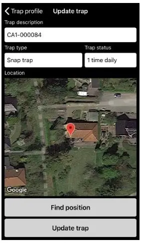 CATCHALIVE CAOne Snap Trap - Remember to set trap type