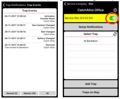 CATCHALIVE CAOne Snap Trap - Service traps 2