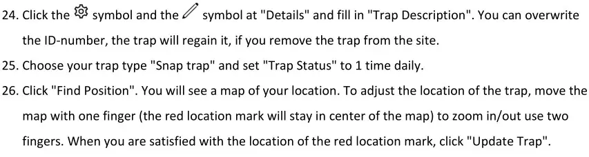 CATCHALIVE CAOne Snap Trap - Setup in App 3