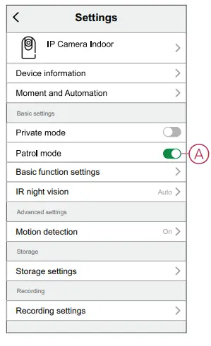 Schneider Electric PDL723419 Wiser IP Camera -Private Mode 1