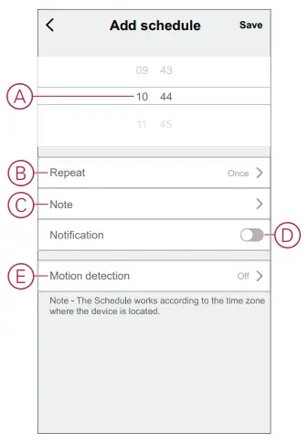 Schneider Electric PDL723419 Wiser IP Camera -Private Mode3