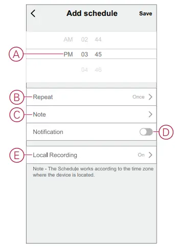 Schneider Electric PDL723419 Wiser IP Camera -Private Mode5