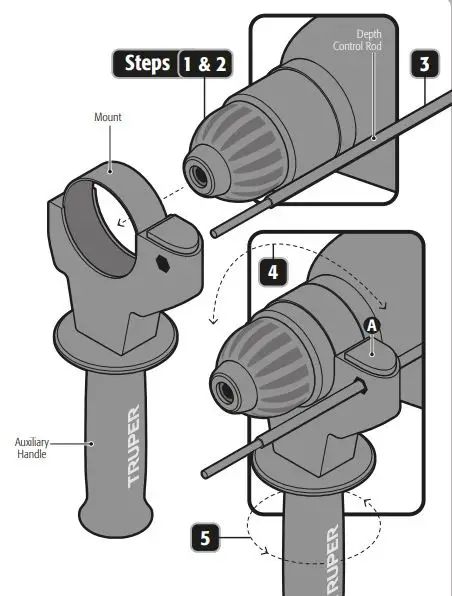 TRUPER-19319-ROEL-30N-Rotary-Hammer-FIG-7