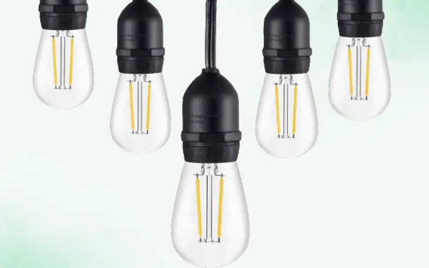 Abba Lighting Sl101 Low Voltage Bistro String Lights Installation Guide