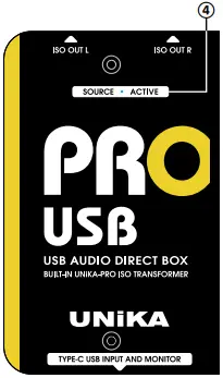 UNiKA CT7601SR Pro USB Pro Series Audio Interface B2