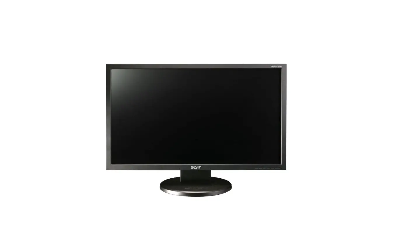 Acer V243hl 24-inch Widescreen Lcd Display Monitor Quick Start Guide