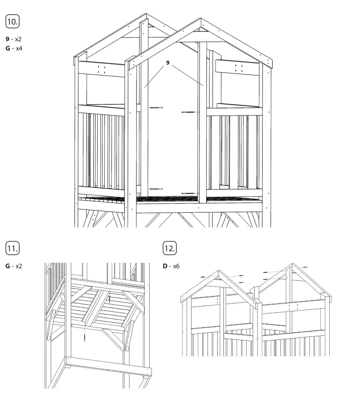 AXI Beach Tower Basic Spielturm Beach Tower - ASSEMBLY 4