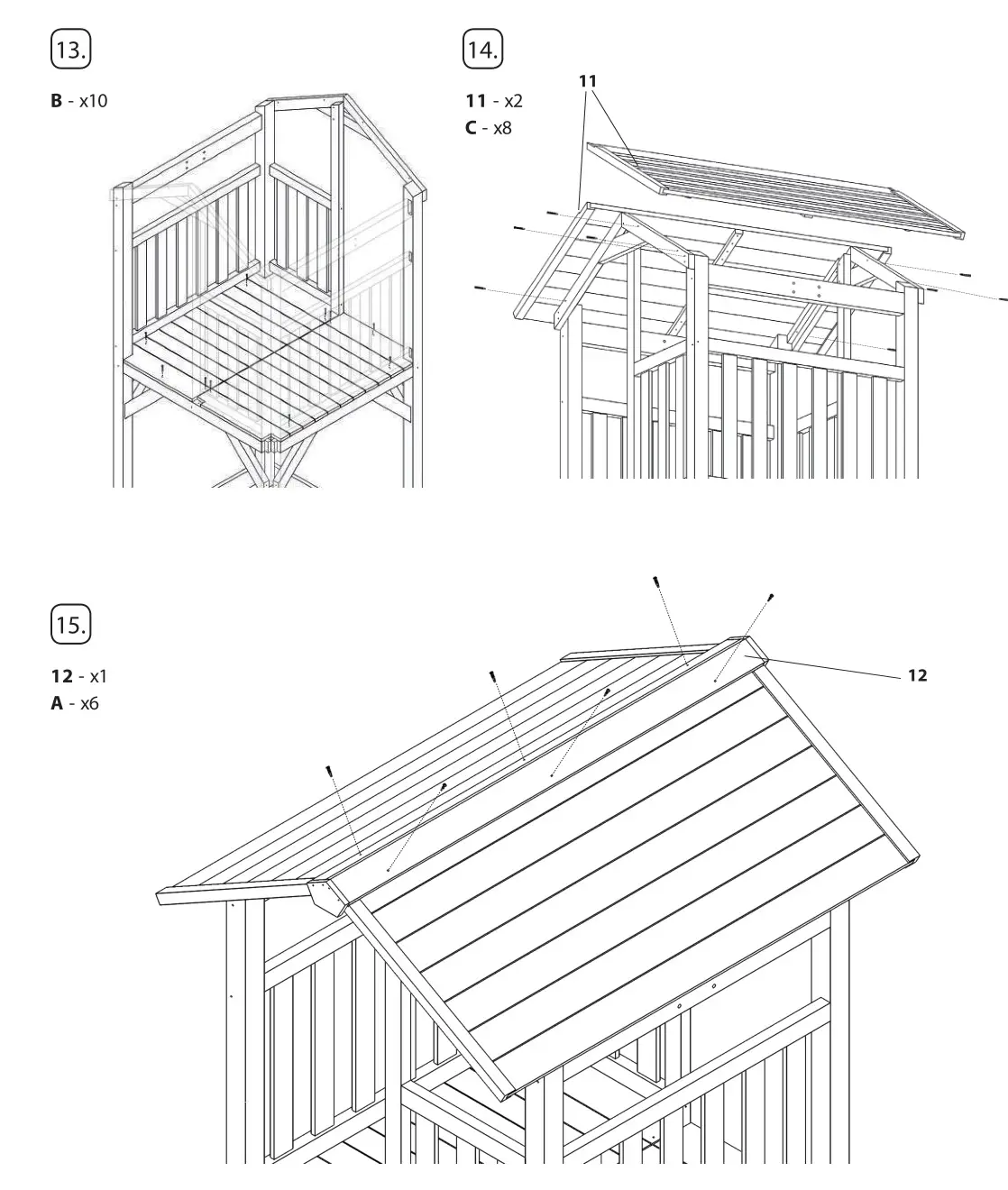 AXI Beach Tower Basic Spielturm Beach Tower - ASSEMBLY 5