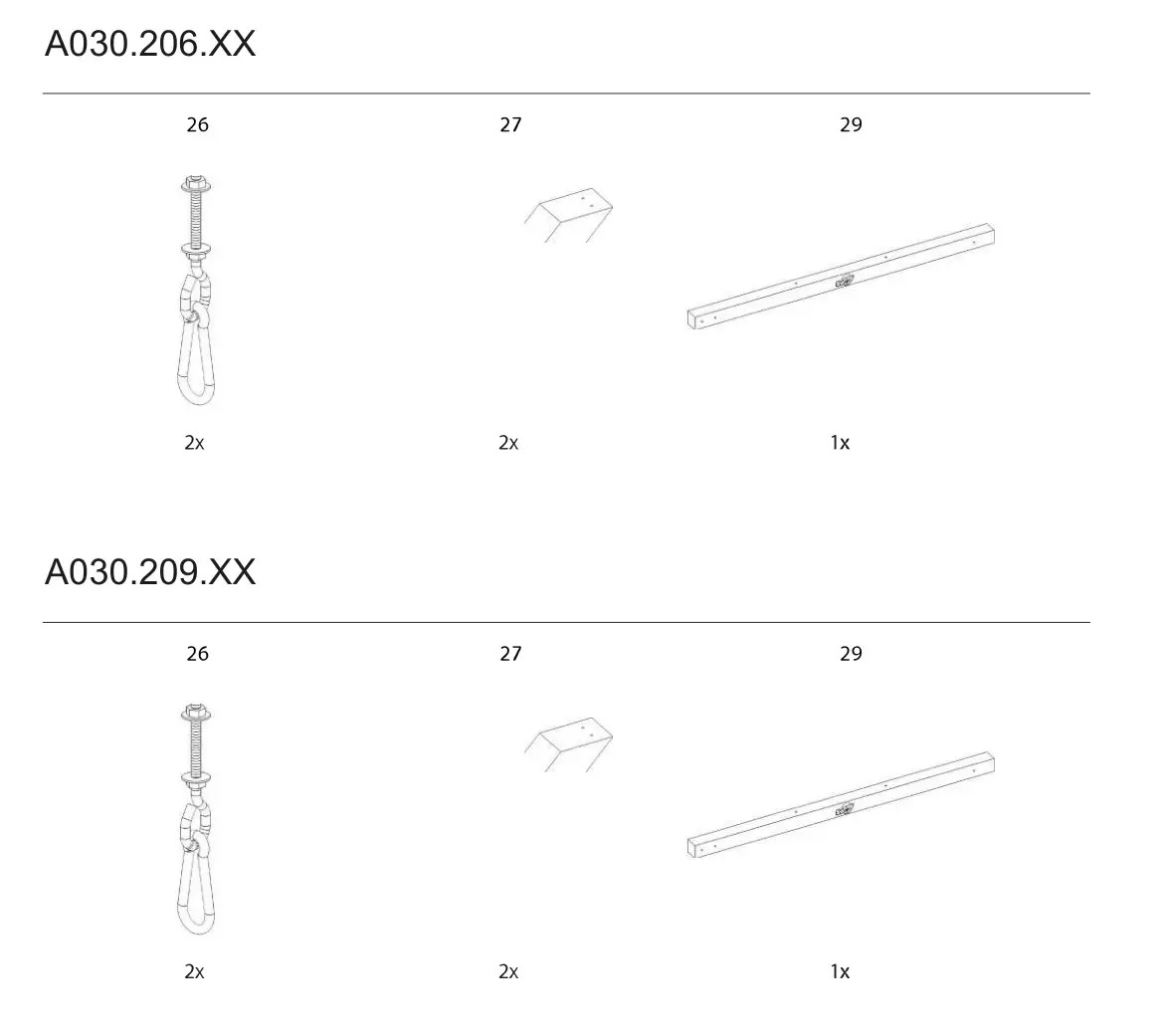 AXI Beach Tower Basic Spielturm Beach Tower - BEACHTOWER SWING COMPONENTS 2