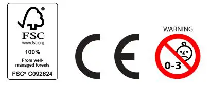 FSC,CE,Warning icon