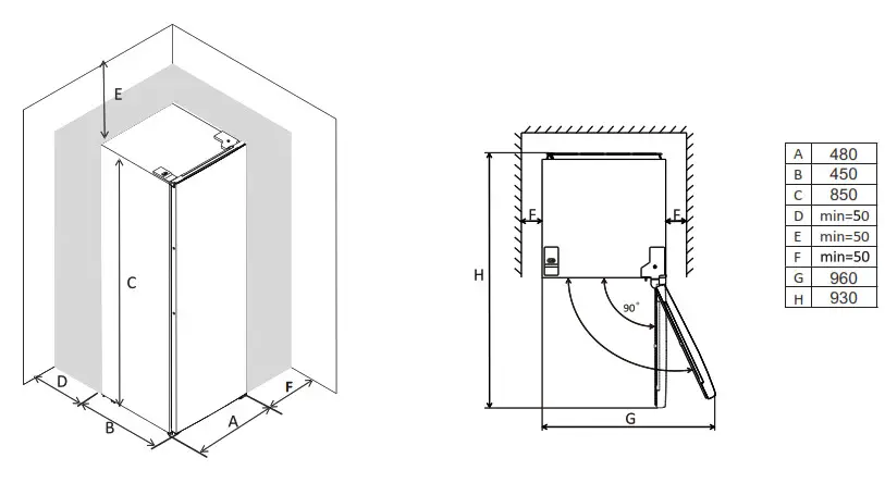 guzzanti GZ 91 Freezer - fig 4