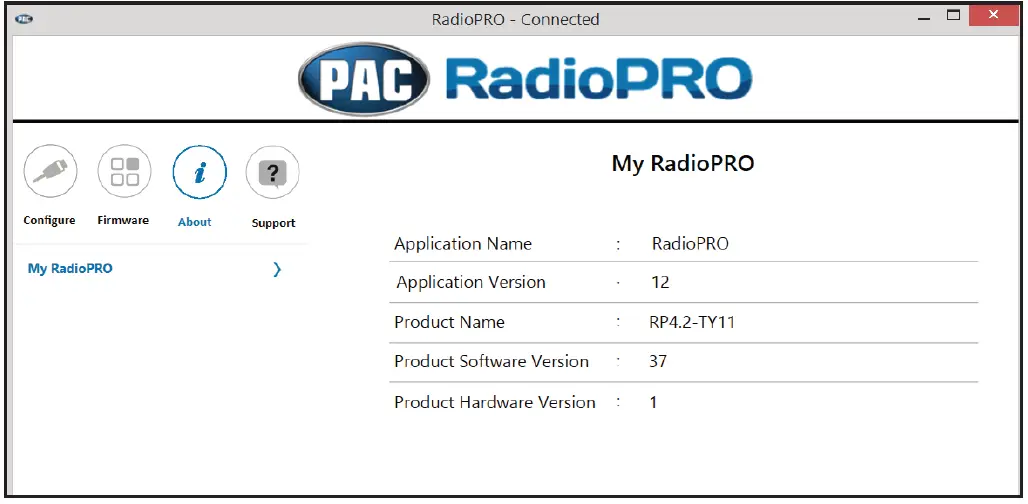 PAC RP4.2-TY11 RadioPRO 4 Radio Replacement Interface for Select Toyota Vehicles 19