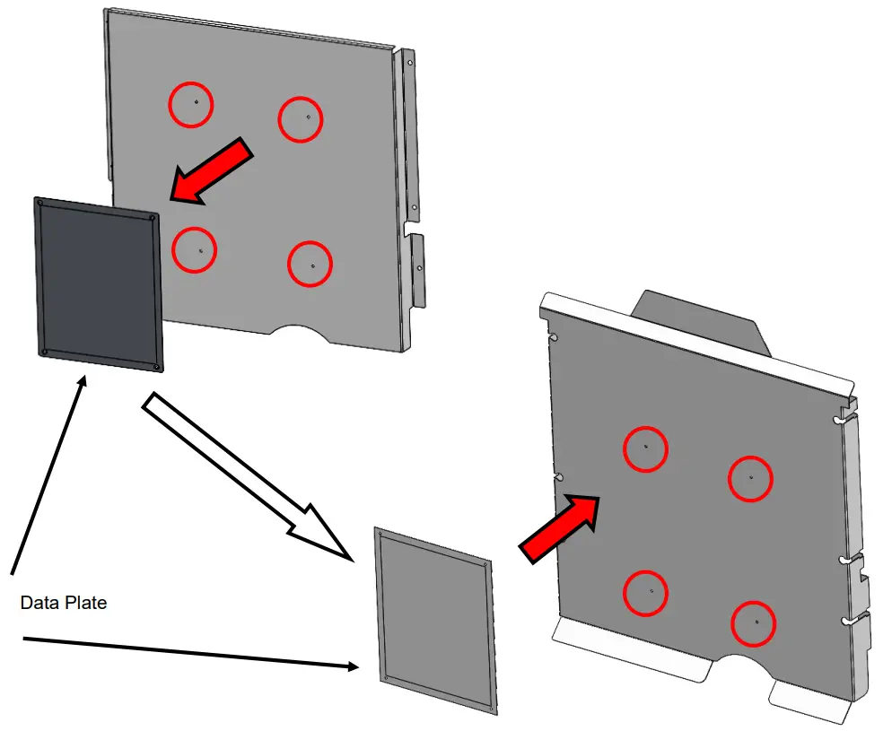 ARADA DEVON AFS 4536 Farringdon 12 High Efficiency Modern Clean Burning Wood Stove - heatshield removed