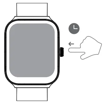 Shenzhen DO Intelligent Technology Co Ltd IDW16 Smart Watch - off botton