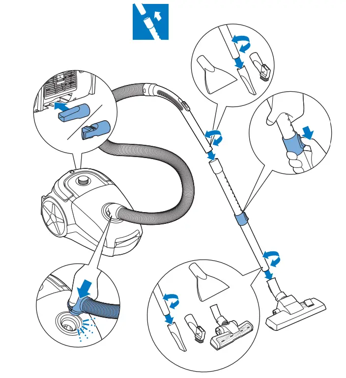 PHILIPS FC8289 2000 Series Vacuum Cleaner - figer3