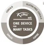 KoMo DeliverDeli Eco Grain Mill - fig 2