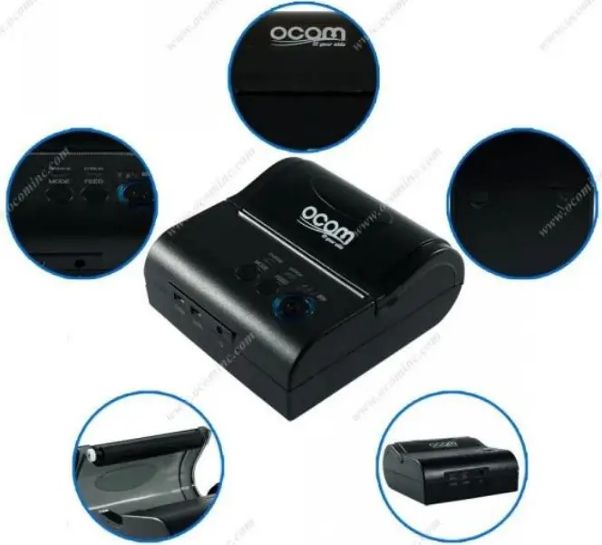OCOM OCPP-M082 Mini Portable Bluetooth Receipt Printer - fig 4