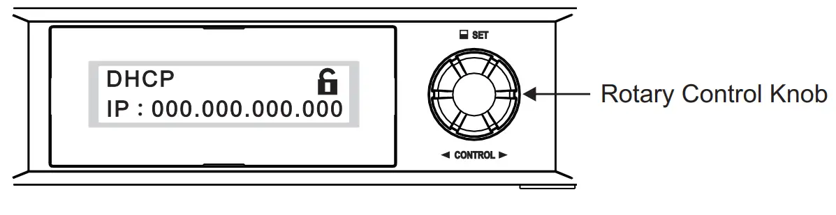 MIPRO MES-100 WebMote Bridge Server - Control Knob