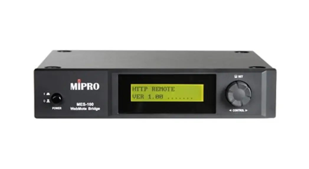 Mipro Mes-100 Webmote Bridge Server Instruction Manual