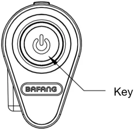 BAFANG DP E171 CAN Display Drive System - KEY