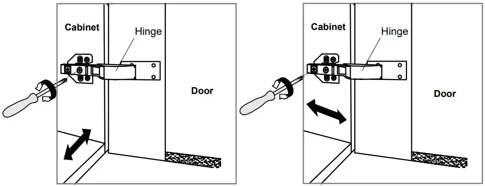 BTCSTAR BTC937SWMR 40 Inch W x 30 Inch H Rectangular Frameless Bathroom Cabinet Wall Mounted - between mirror door