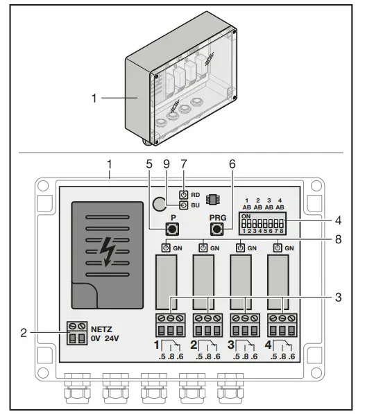 HORMANN HER 4 BiSecur Receiver - HER 4 BiSecur